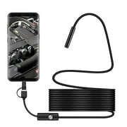 AutoNexis 7mm HD Snake Endoscope Borescope Inspection Camera PC Typ eC For USB